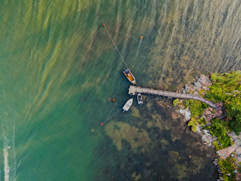 a boat on the water