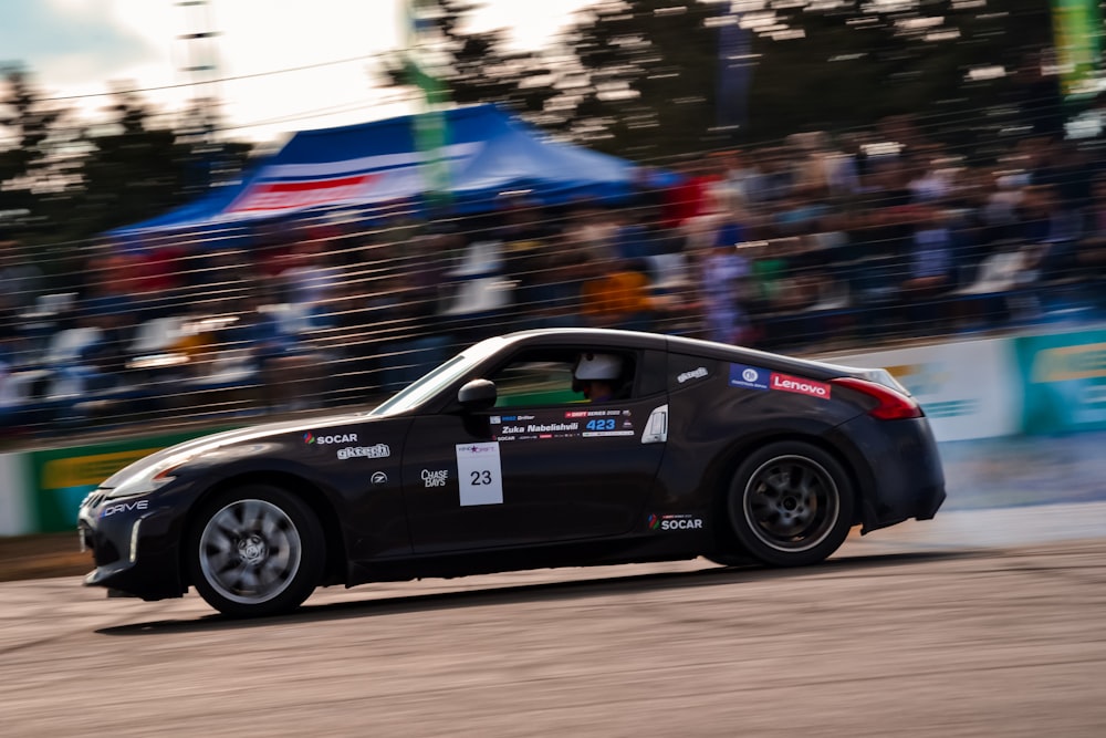 a race car on a track