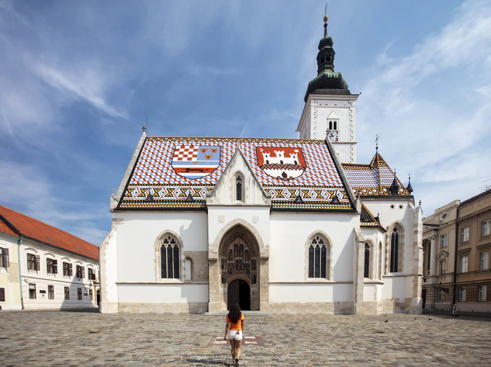 Plitvice Lakes waterfalls and Zagreb Upper Town on a Croatian cultural school trip
