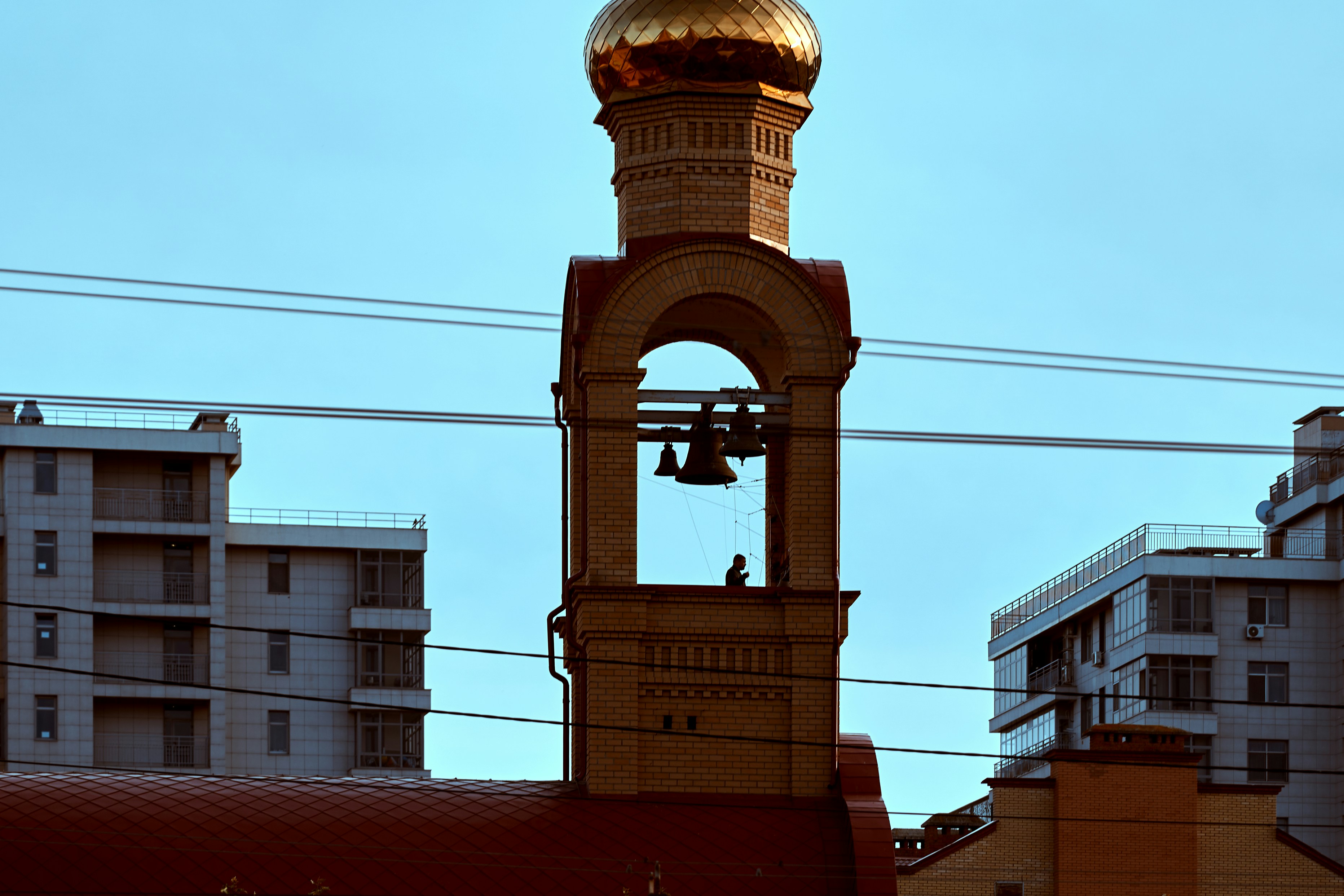A bell tower with a bell photo – Free Architecture Image on Unsplash