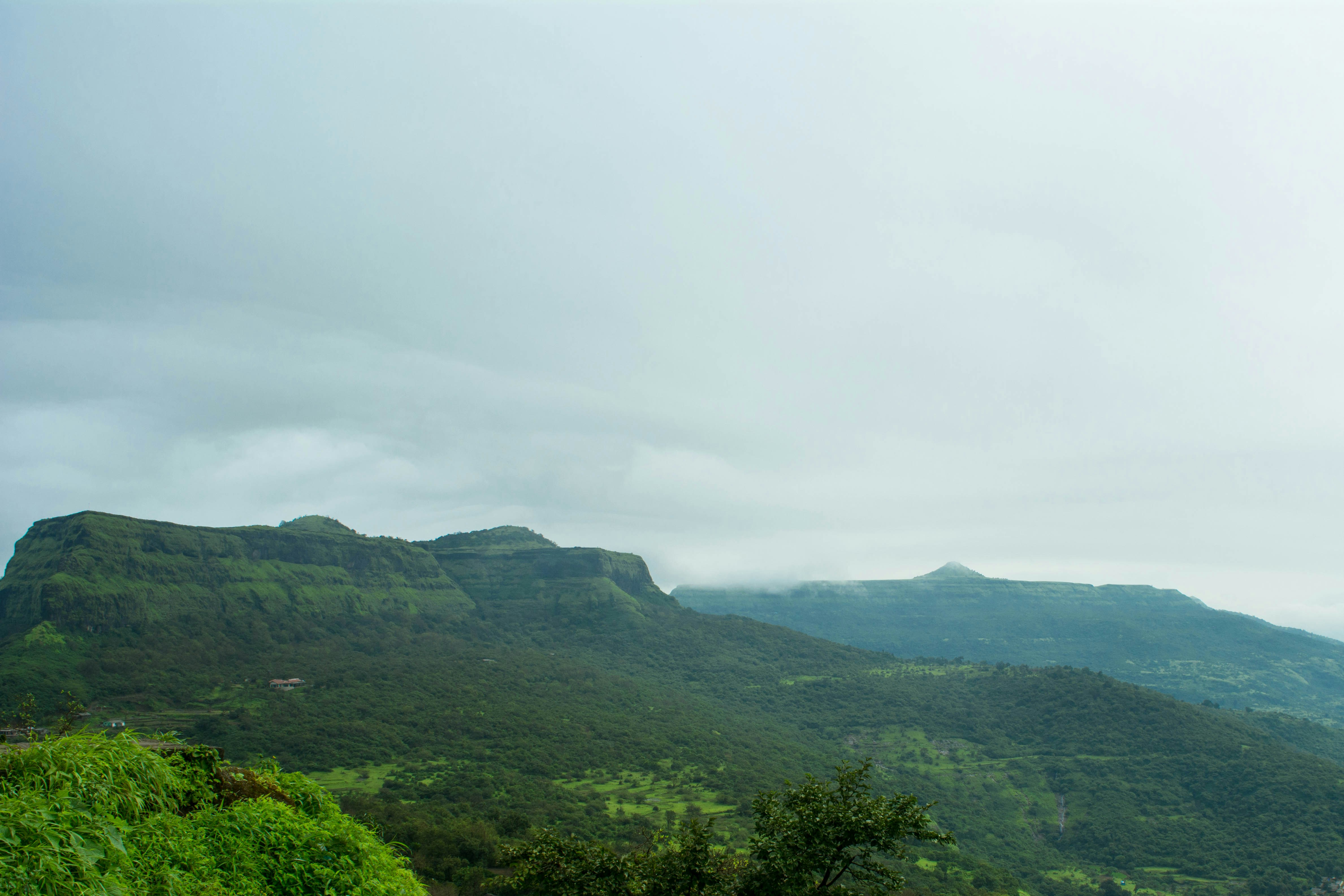 Lohagad mountain landscape