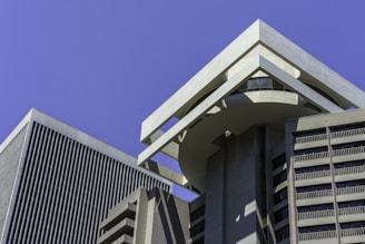 a building with a curved roof