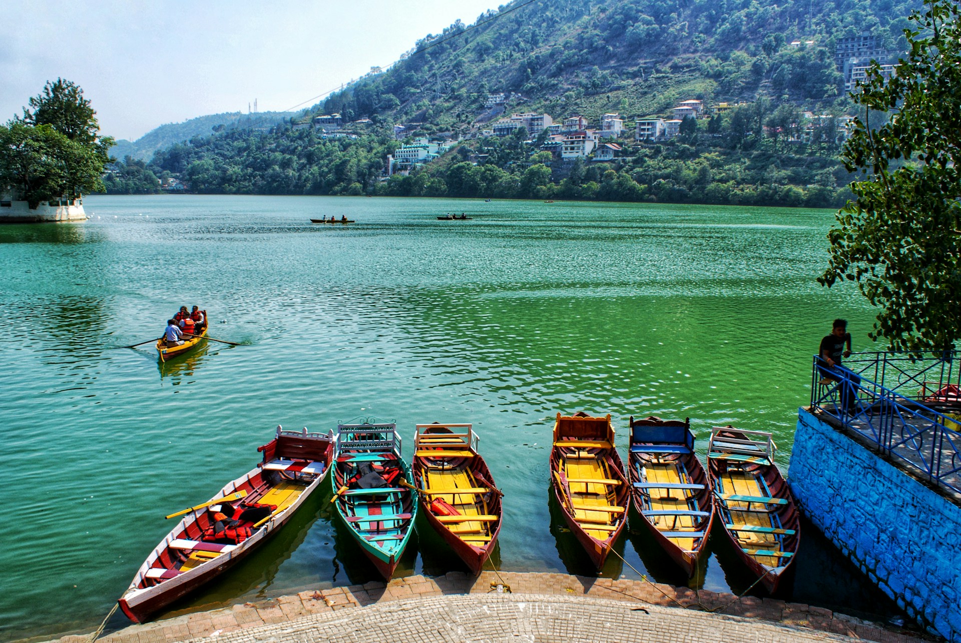 boats on the water