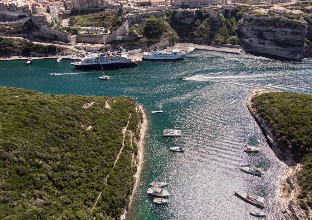 boats on the water