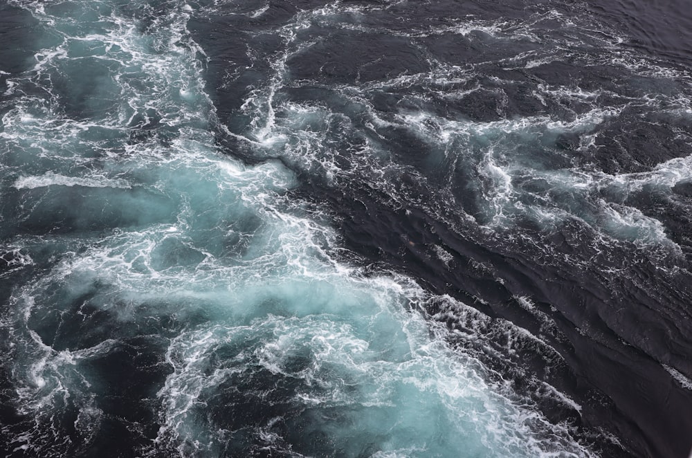 a large storm in the ocean