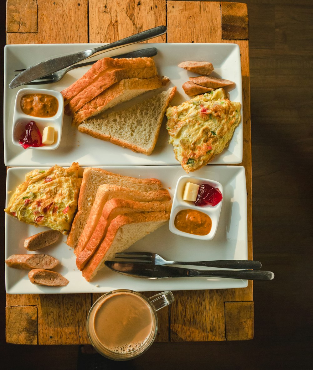 a plate of food