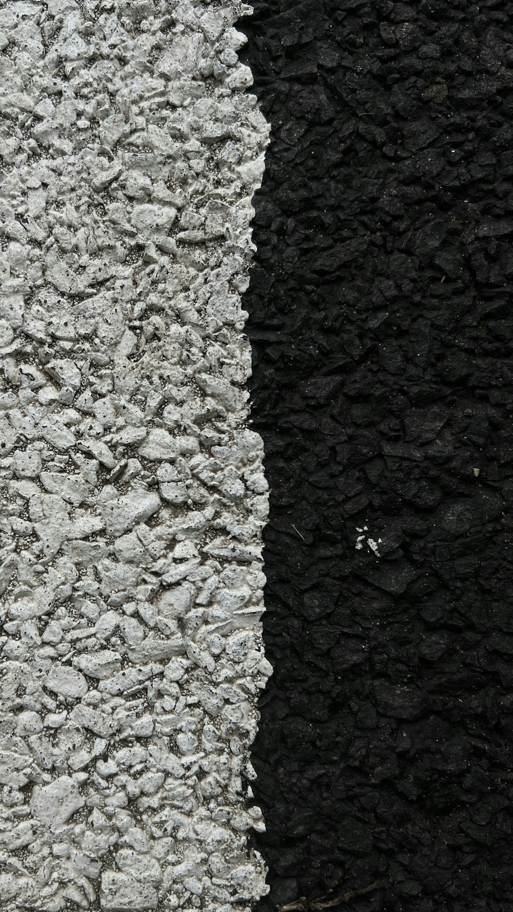 a close-up of a rock wall