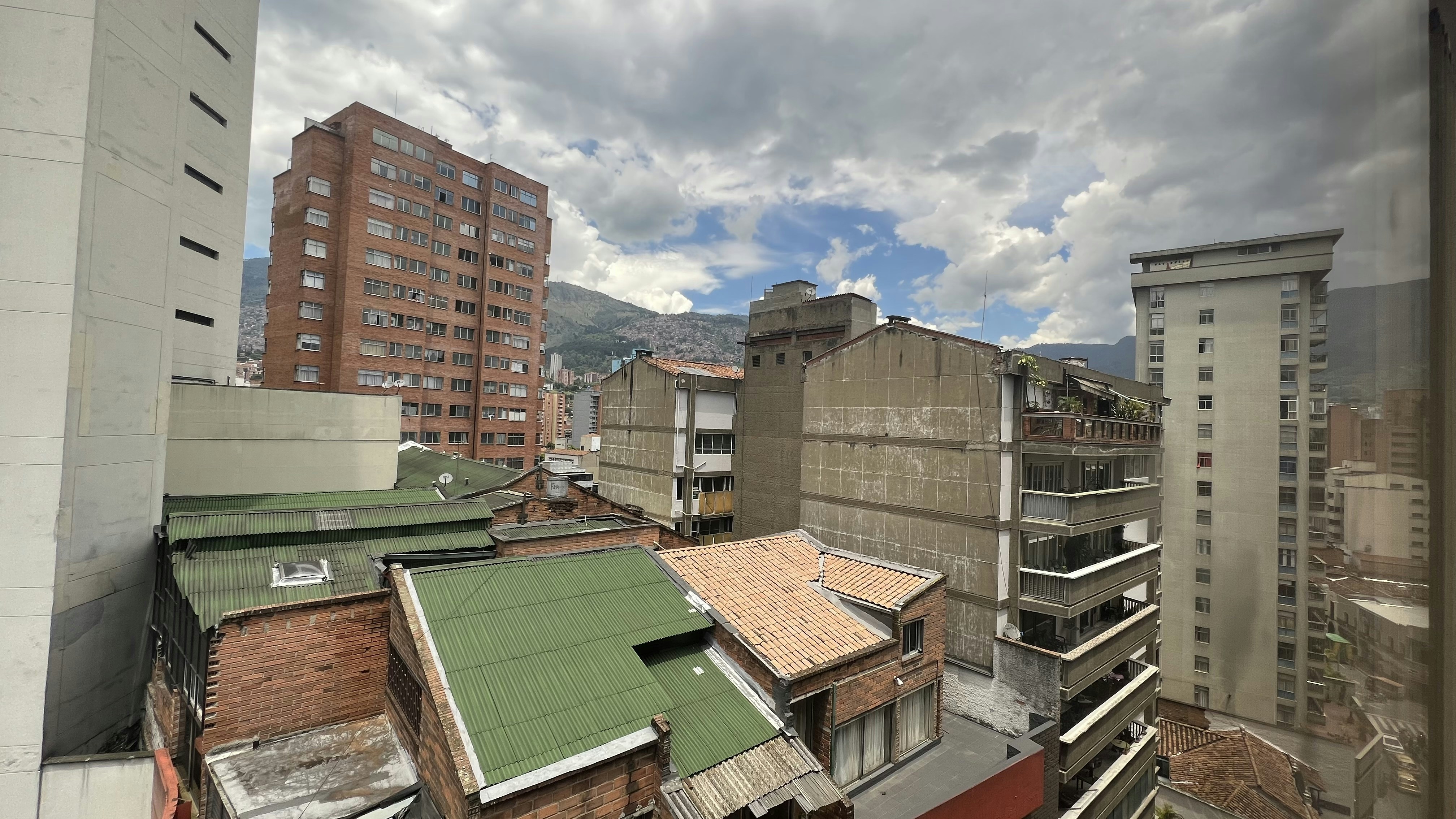 a group of buildings