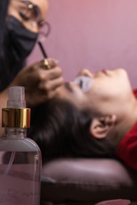 a person holding a syringe