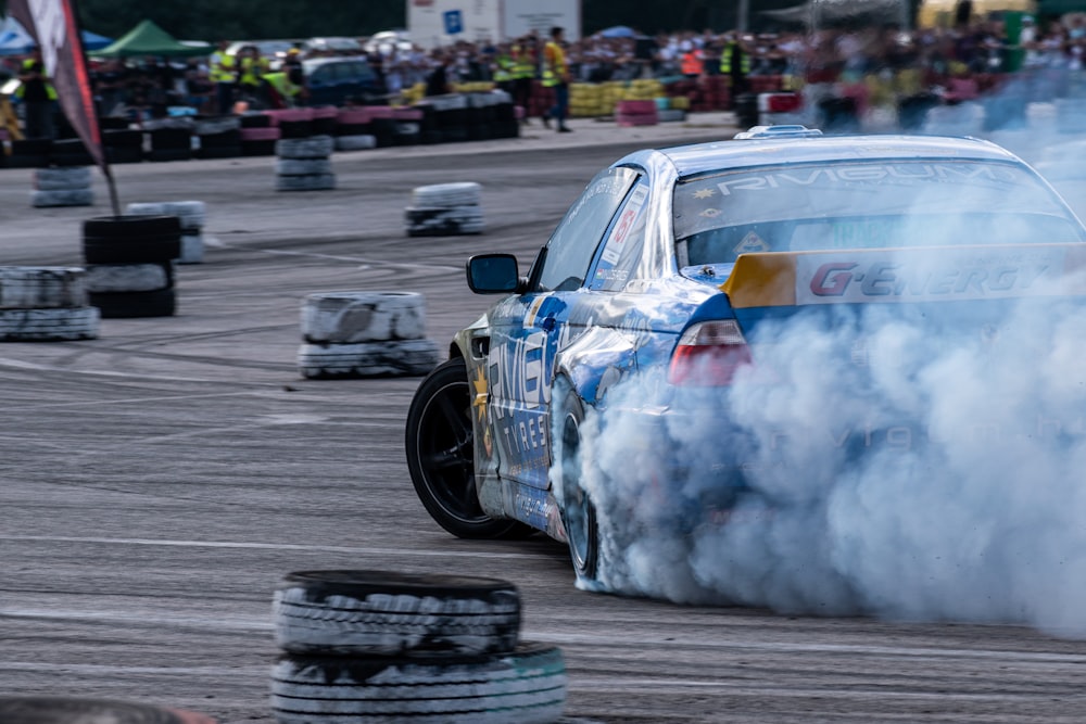 a race car on a track