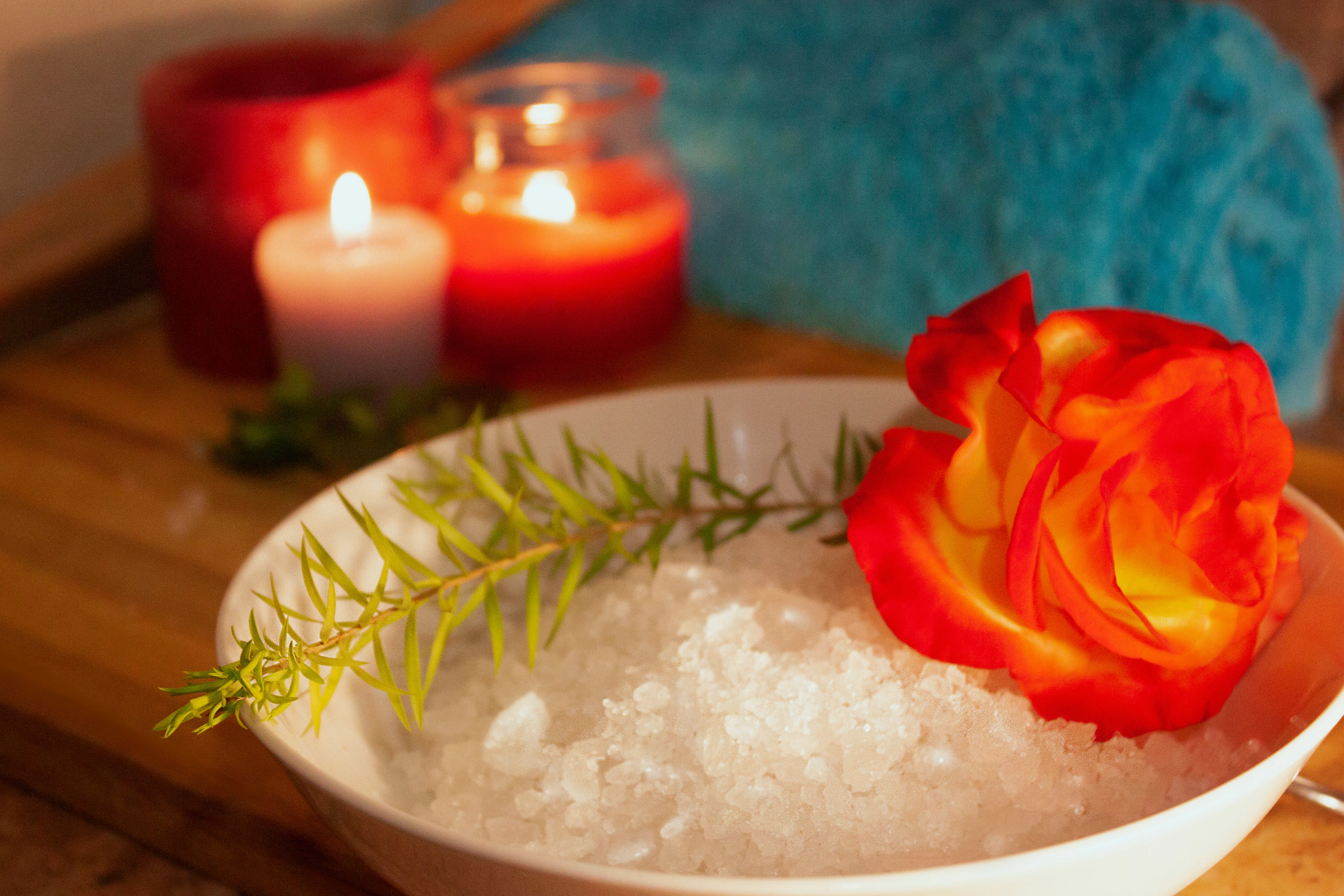 Body scrub afternoon.