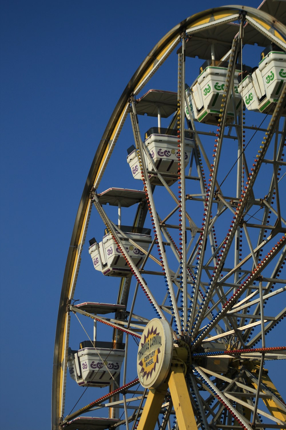 a large ferris wheel