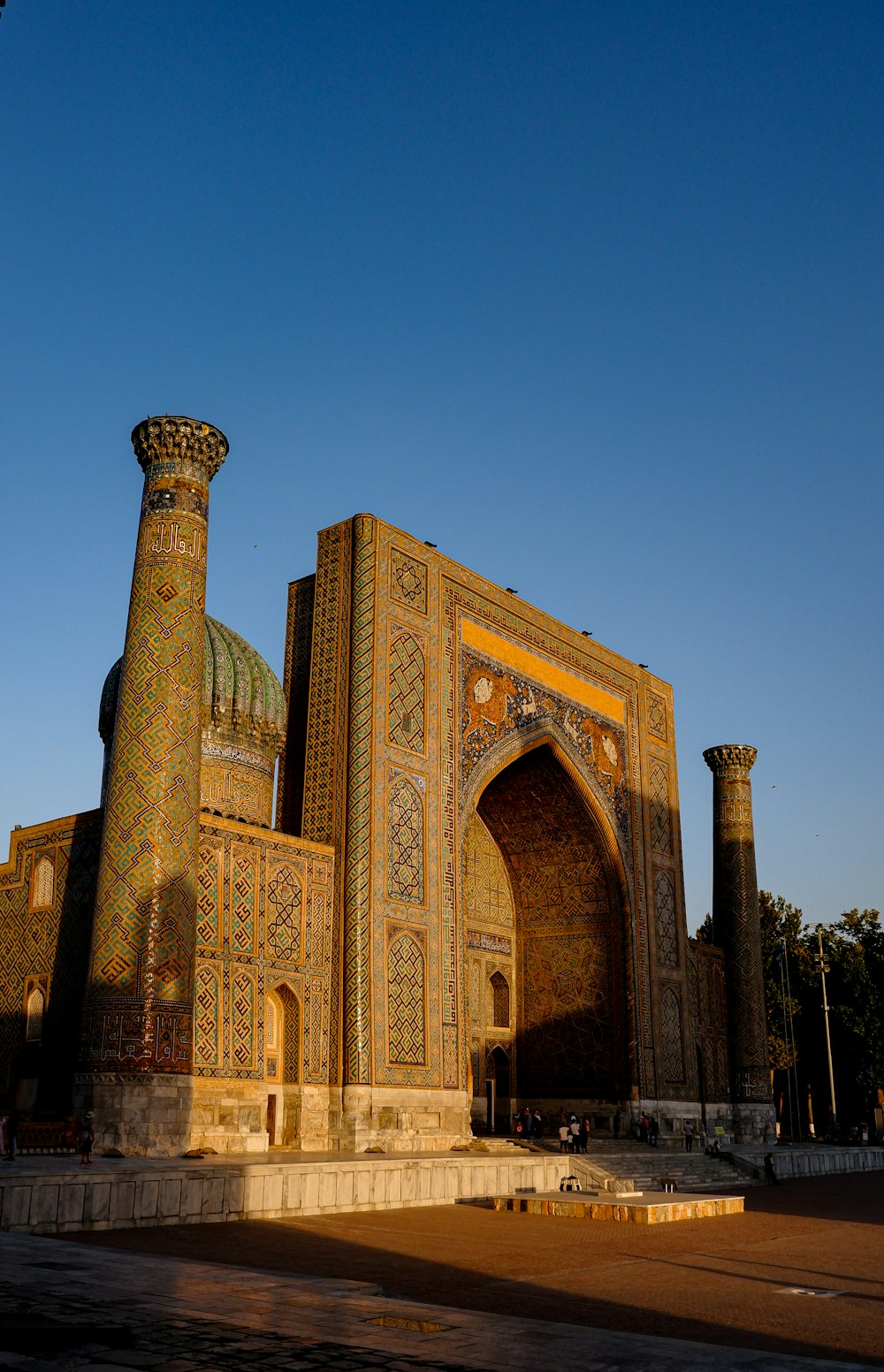 a large stone building