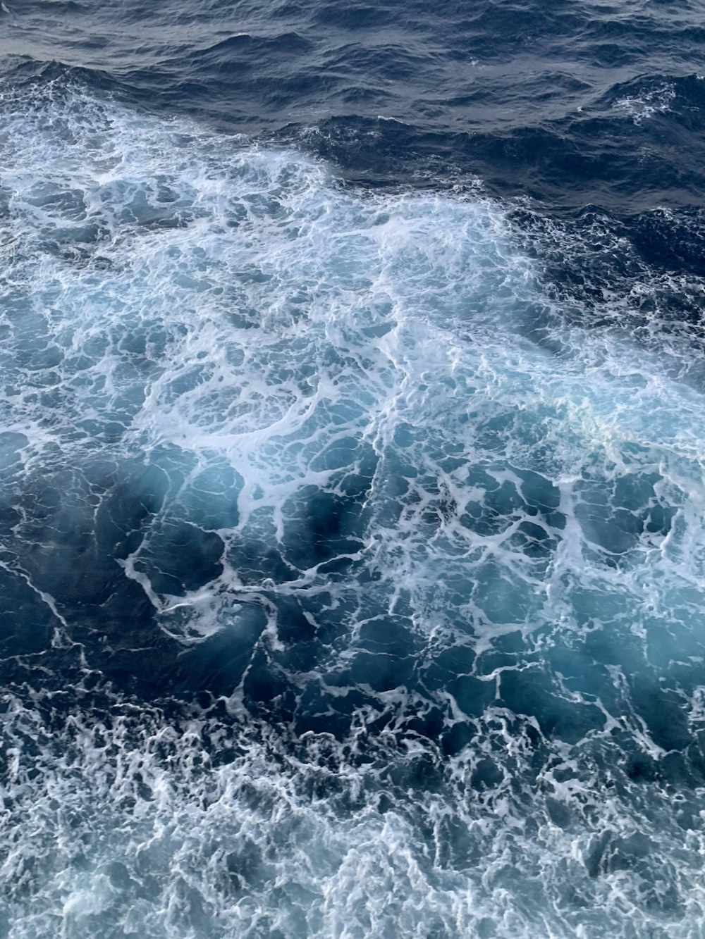 waves crashing on a beach