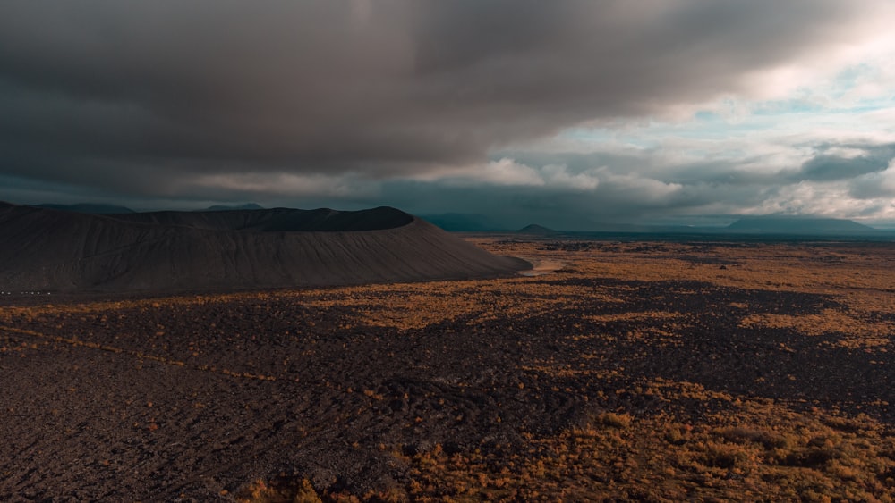 a large desert landscape