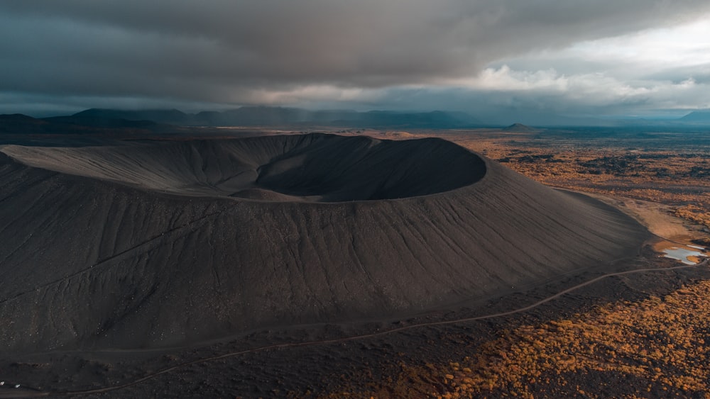 a large sand dune