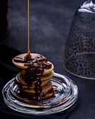 a cupcake with a candle