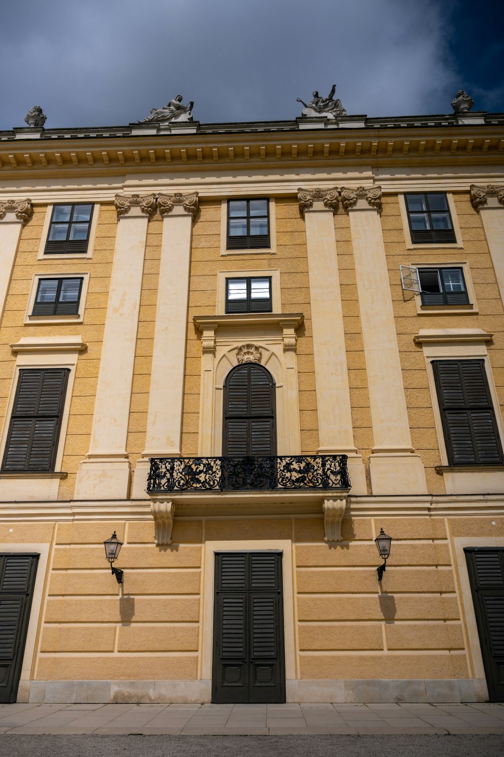 a building with a balcony