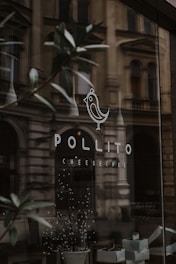 a building with a sign on the front