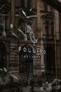 a building with a sign on the front