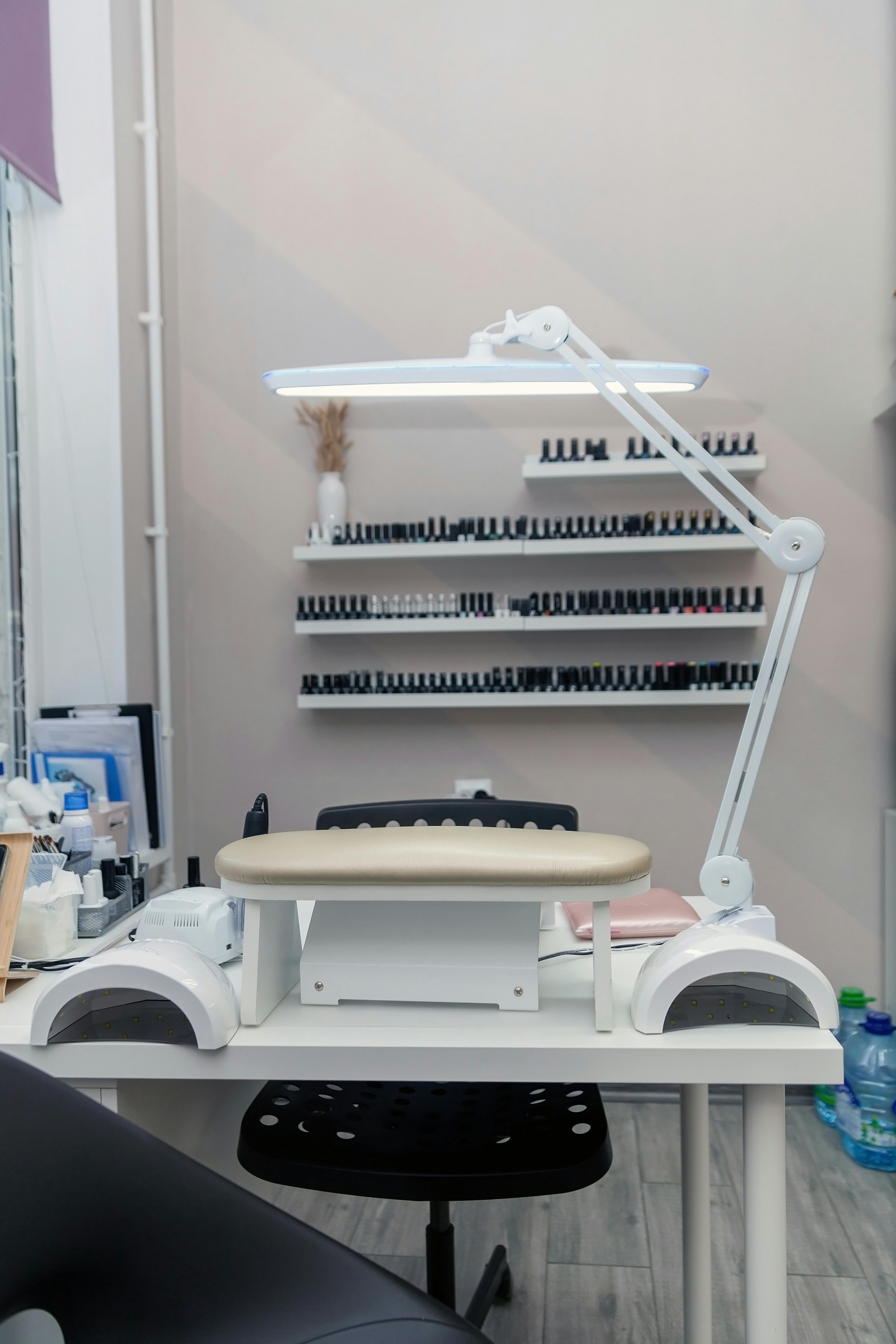 Cart-based ultrasound machine in a hospital