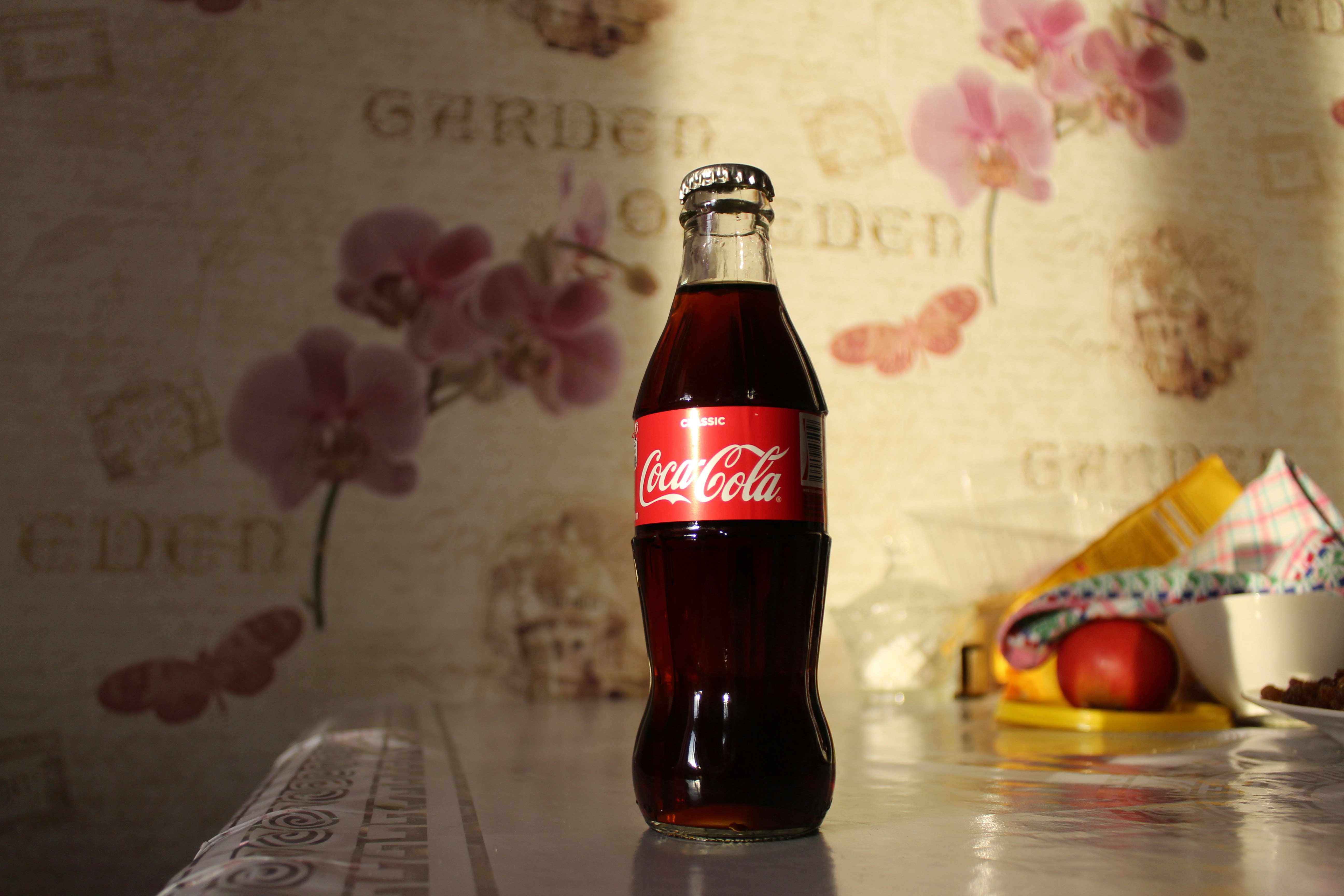 a bottle of soda
