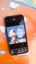 Illustration of a person updating their allergy profile on a smartphone with medication and food icons around.