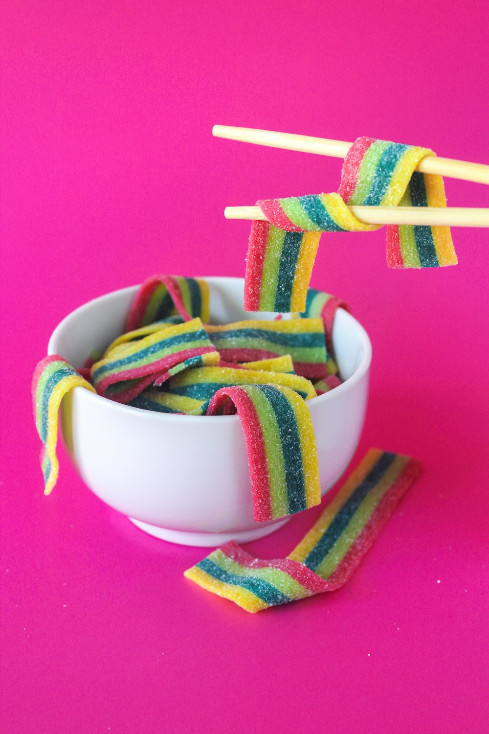 a group of colorful socks