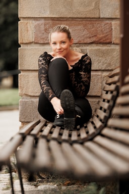 photography poses for women,how to photograph model sofie (instagram: @sofiepersson87) in stockholm, sweden. ; a person sitting on a bench