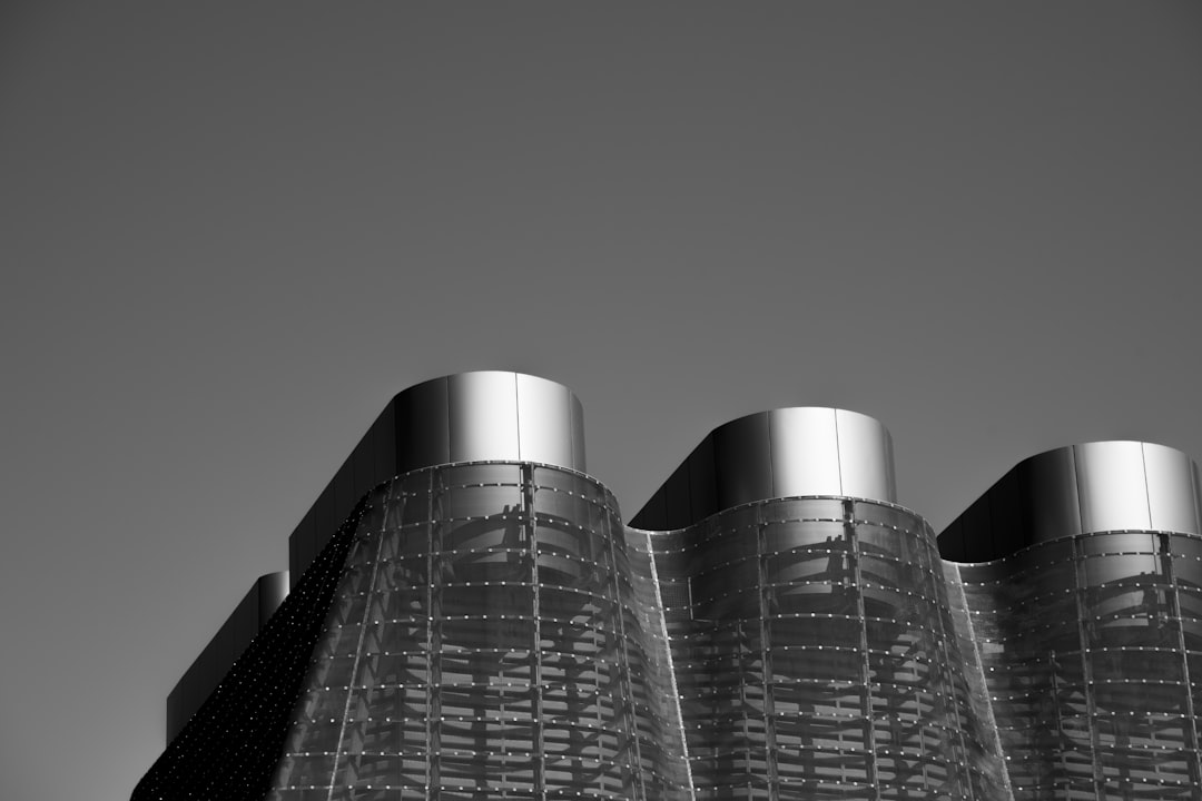 a group of tall buildings,
