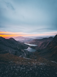 a view of a rocky mountain