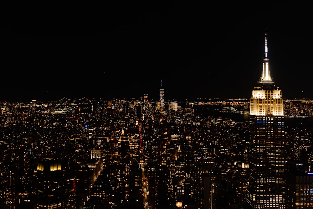 30 Rockefeller Plaza at night