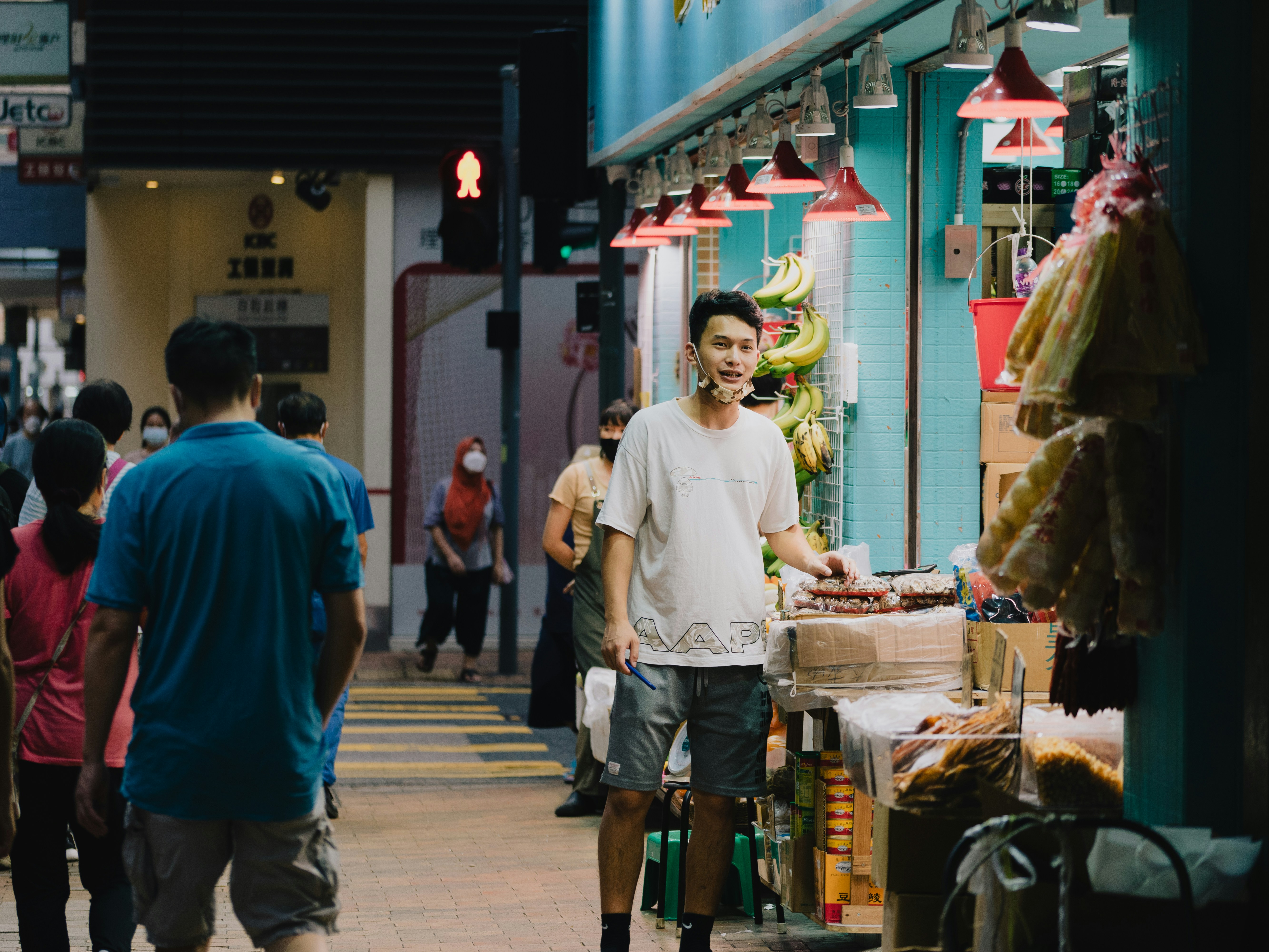 Street food vendor
