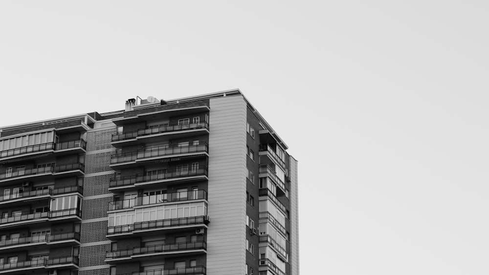 a building with balconies