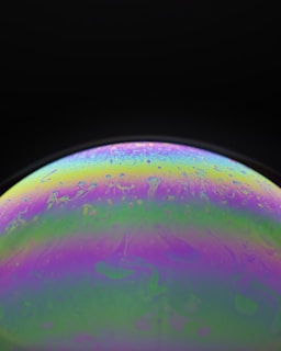 a planet with a ring around it