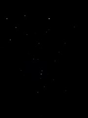 Starry night sky animation with twinkling lights.