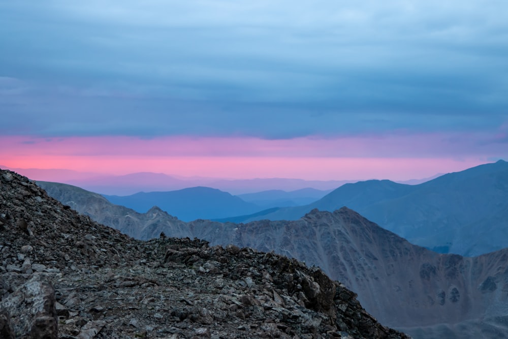 a rocky mountain range