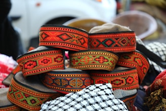 a group of colorful shoes
