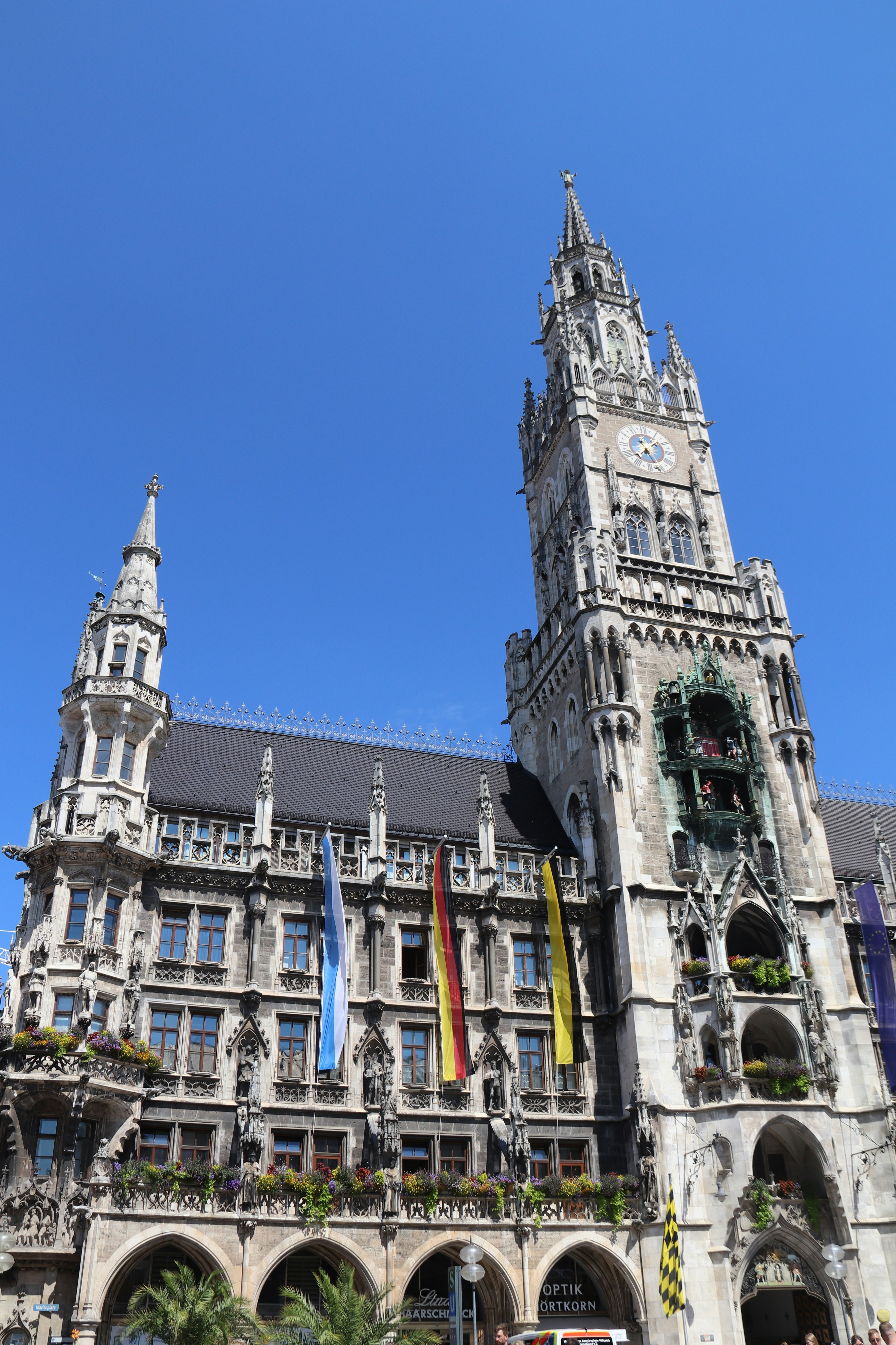 a large building with a clock tower