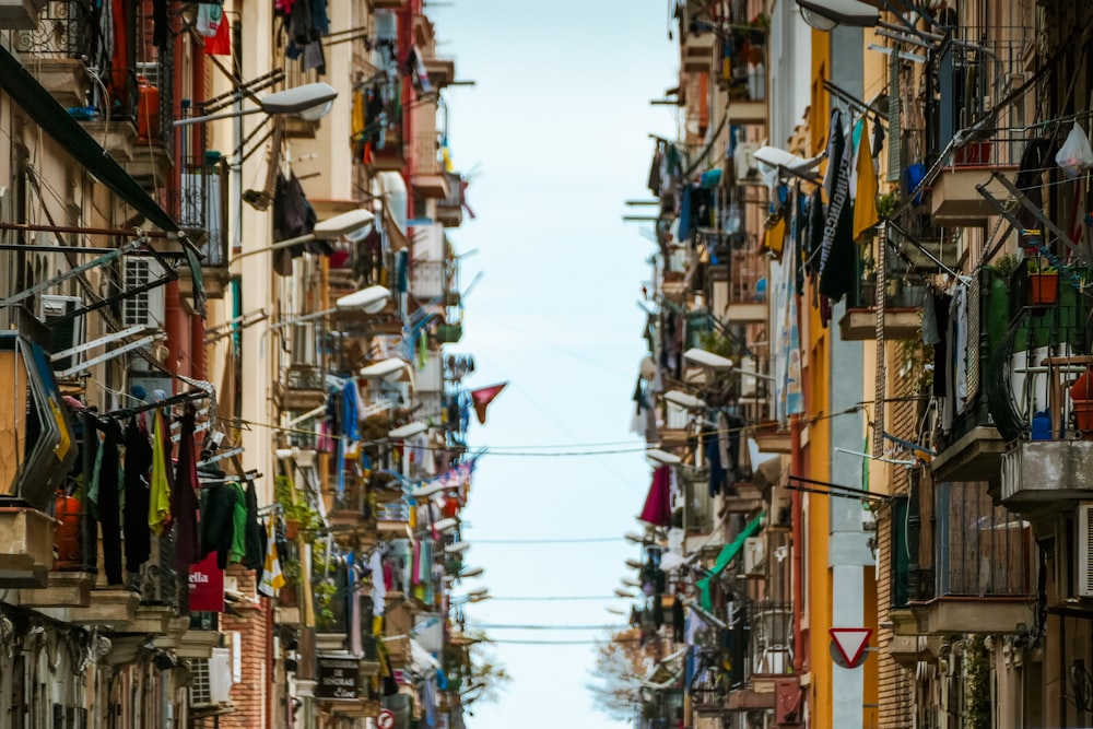 a street with many shops