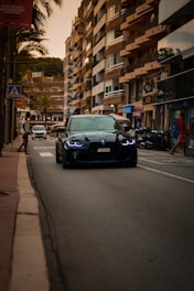 a police car on the street