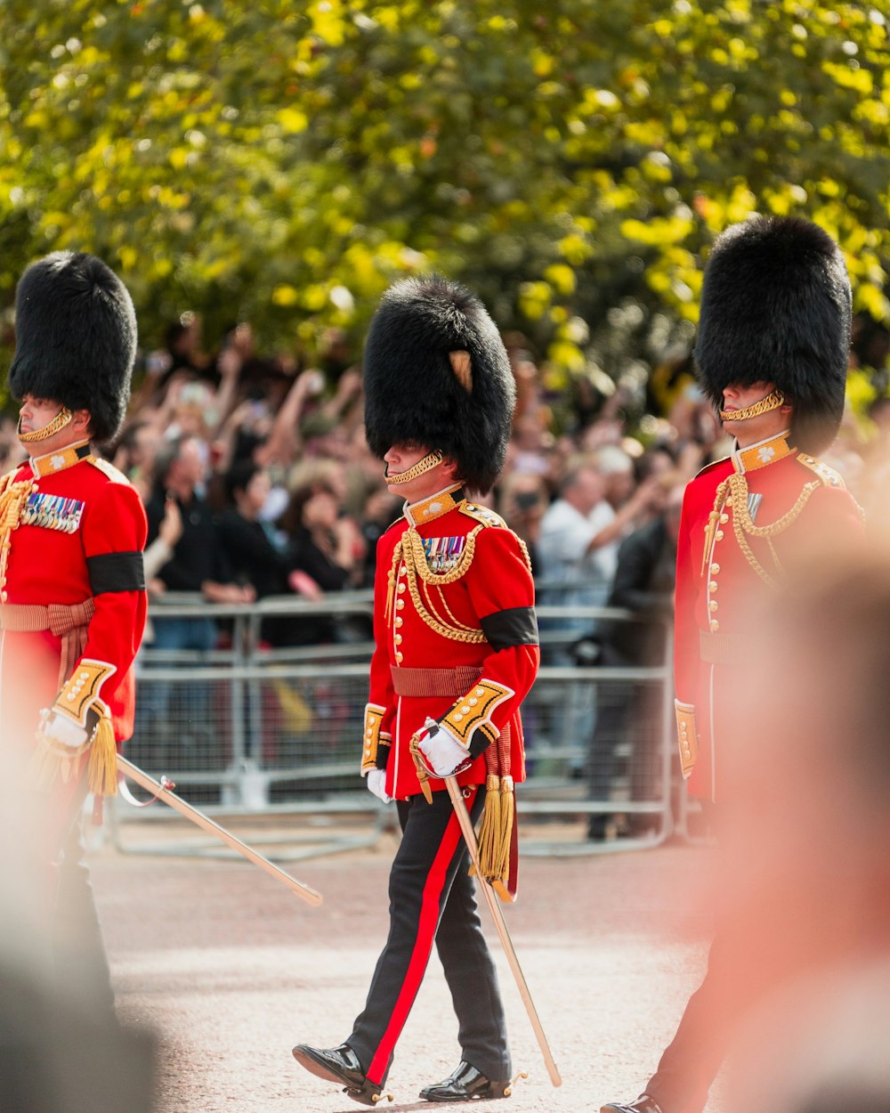 a group of people in uniform