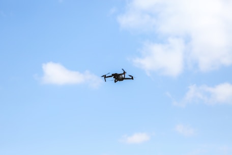 a helicopter flying in the sky