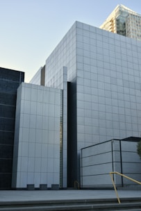 a building with a fence around it