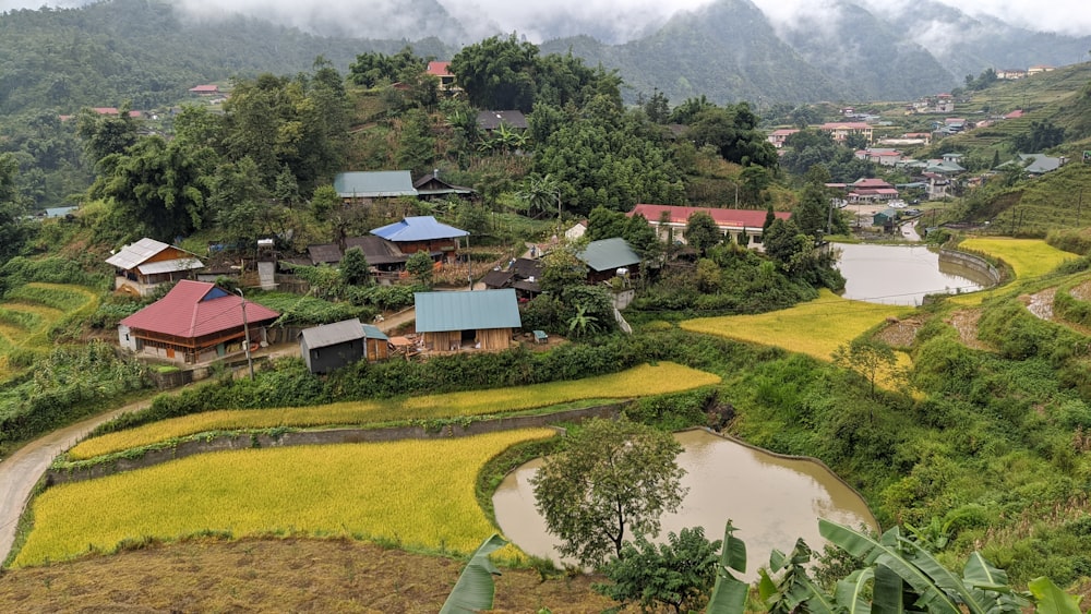 a small village in the mountains