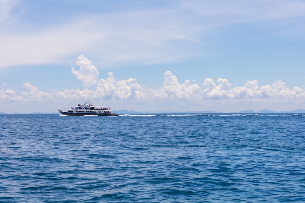 a boat on the water