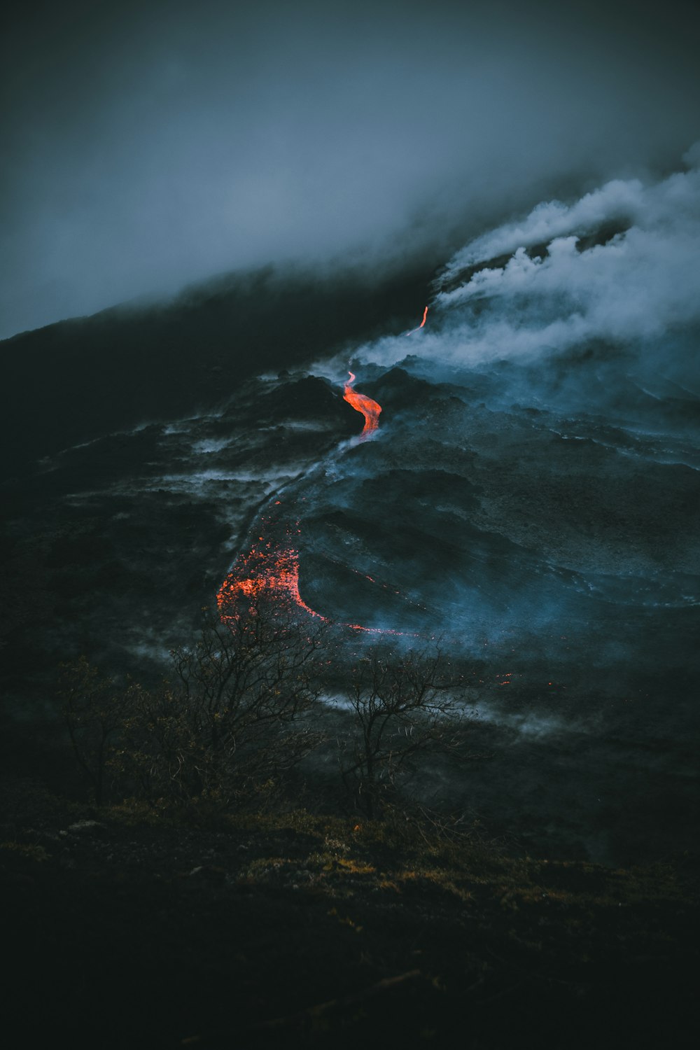 Un fuego en el agua