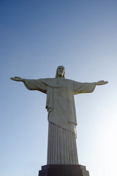 Turistas no Cristo Redentor, Rio de Janeiro