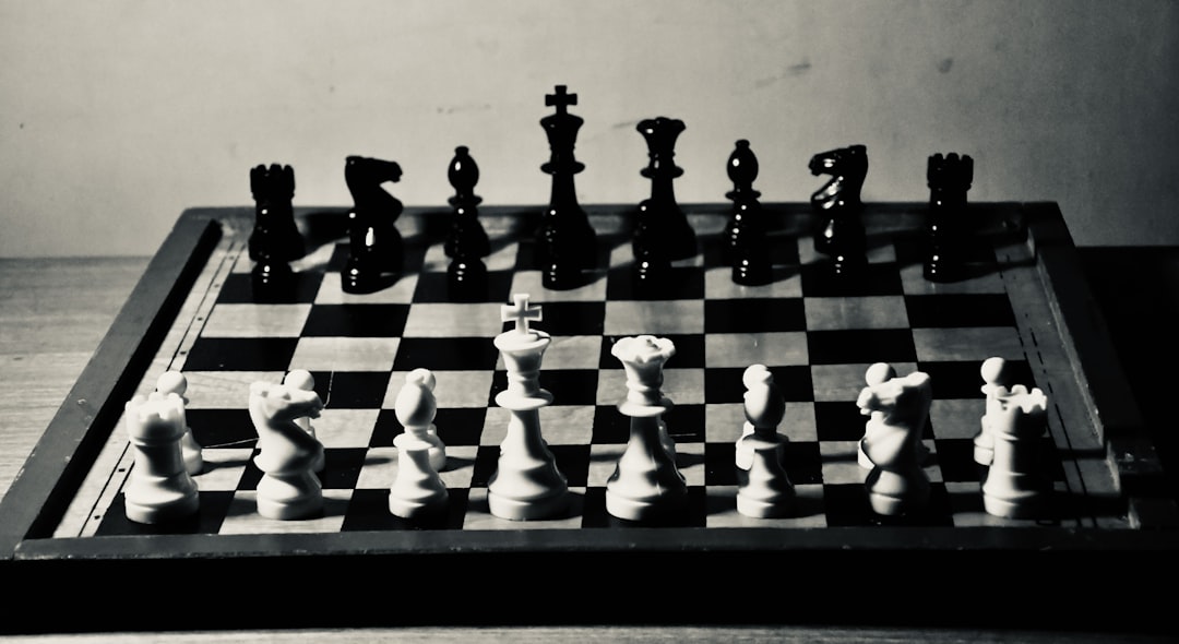a chess board with a chessboard,