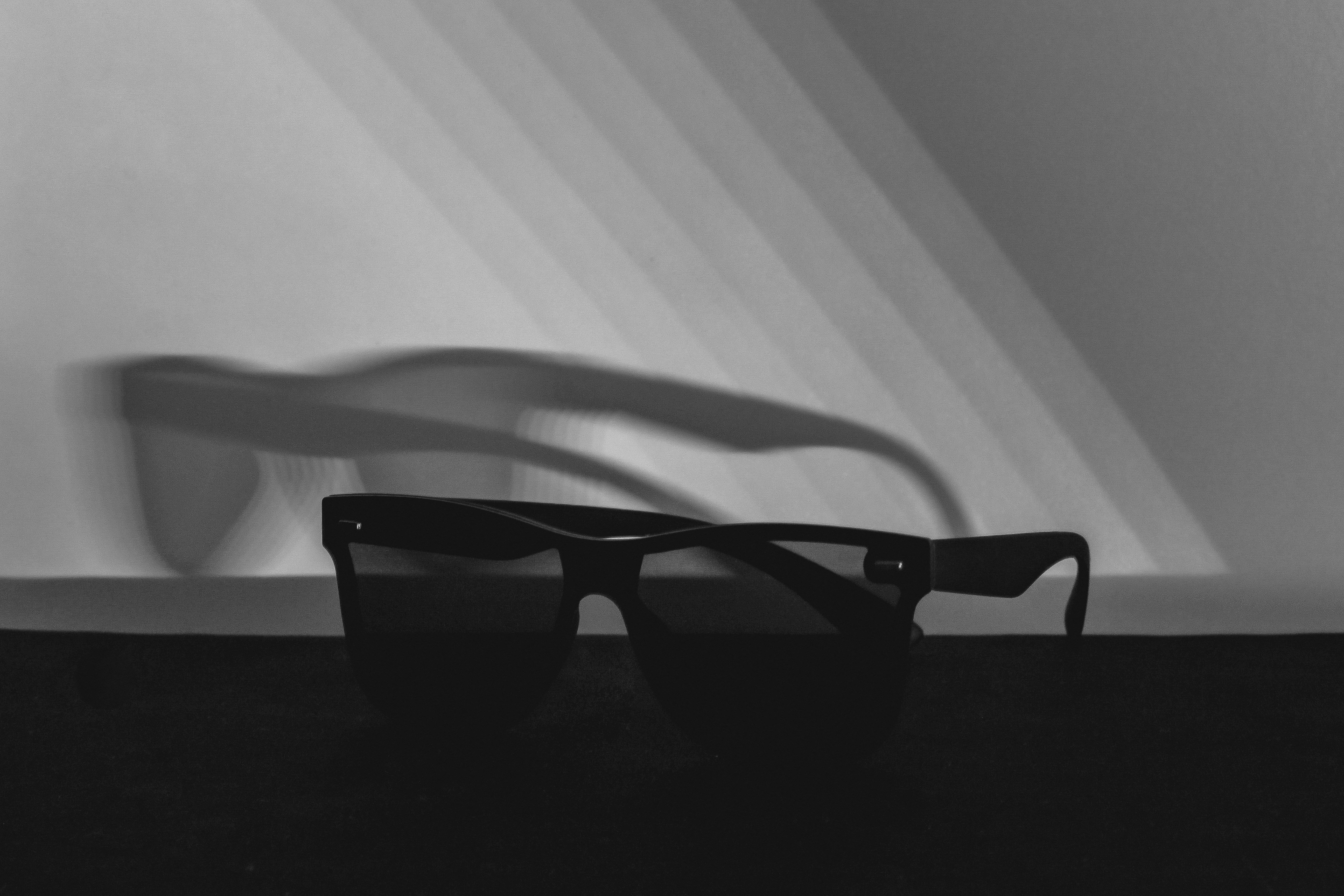 a black coffee table